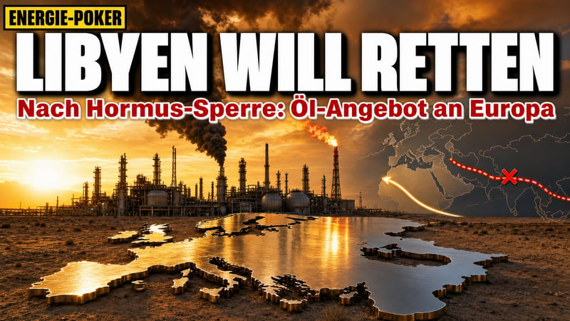 Hormus dicht: Libyen bietet sich Europa als Retter an