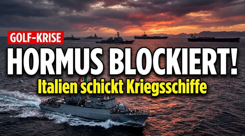 Hormus im Würgegriff: Europas Marine rüstet auf – Italien zieht zwei Minensucher in Stellung