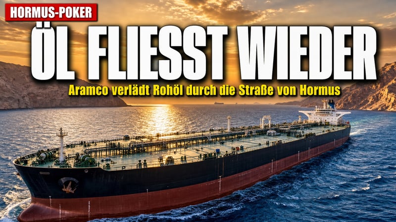 Hormus-Poker: Aramco verlädt wieder Öl – drei Riesentanker füllen auf