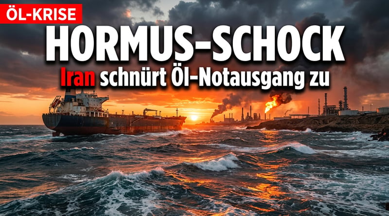 Hormus-Schock 2.0: Mullahs würgen den letzten Öl-Notausgang ab