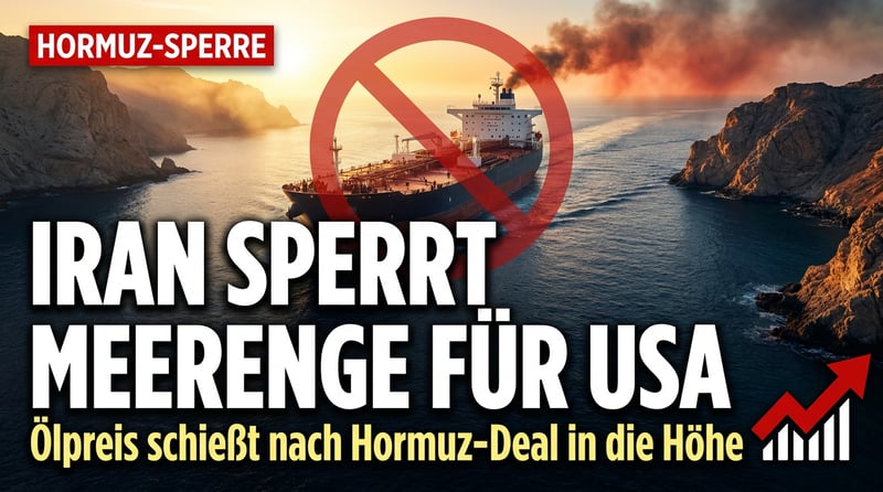 Hormuz-Deal mit Sprengkraft: Teheran will US-Schiffe aussperren – Ölpreis reagiert prompt