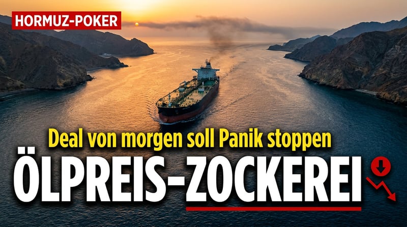 Hormuz-Poker: Wenn ein „Deal von morgen“ den Ölpreis drückt – und die Wahrheit auf dem Meeresgrund liegt