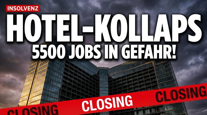 Hotelriese am Abgrund: Revo Hospitality Group reißt 5500 Arbeitsplätze in den Strudel der Insolvenz