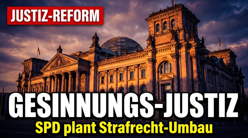 Hubigs Gesinnungsjustiz: Wie die SPD das deutsche Strafrecht umkrempeln will