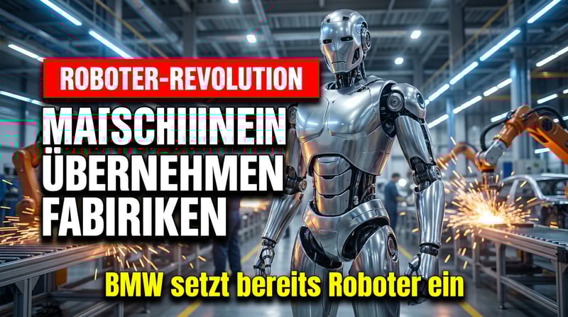 Humanoide Roboter erobern die Fabrikhallen: Die stille Revolution der Arbeitswelt