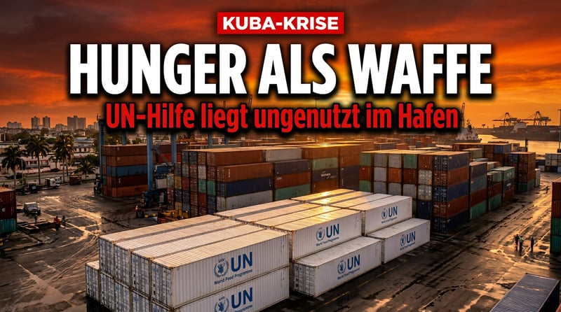 Hunger als Waffe: Wie Washington eine ganze Insel in die Knie zwingt