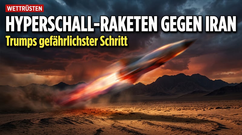 Hyperschall gegen Teheran: Trumps gefährlichstes Wettrüsten beginnt