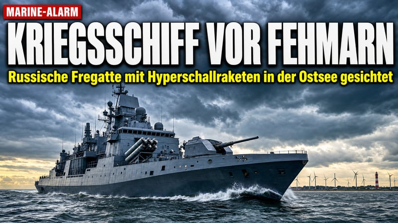 Hyperschall vor Fehmarn: Putins Fregatte kreuzt vor Deutschlands Küste