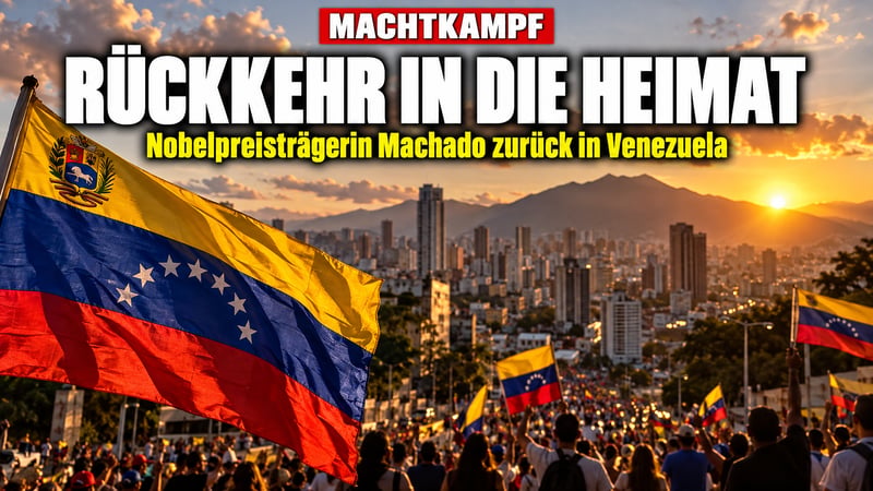 „Ich bin hier!“ Nobelpreisträgerin Machado wagt die Heimkehr