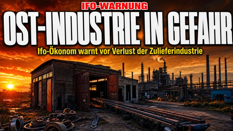 Ifo-Warnung: Dem Osten droht der Verlust der Zulieferindustrie