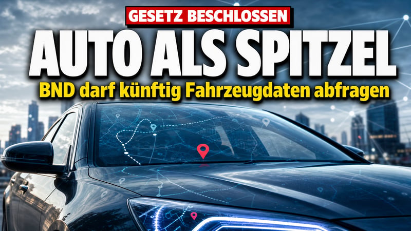 Ihr Auto als Zeuge: BND darf bald Videodaten anfordern
