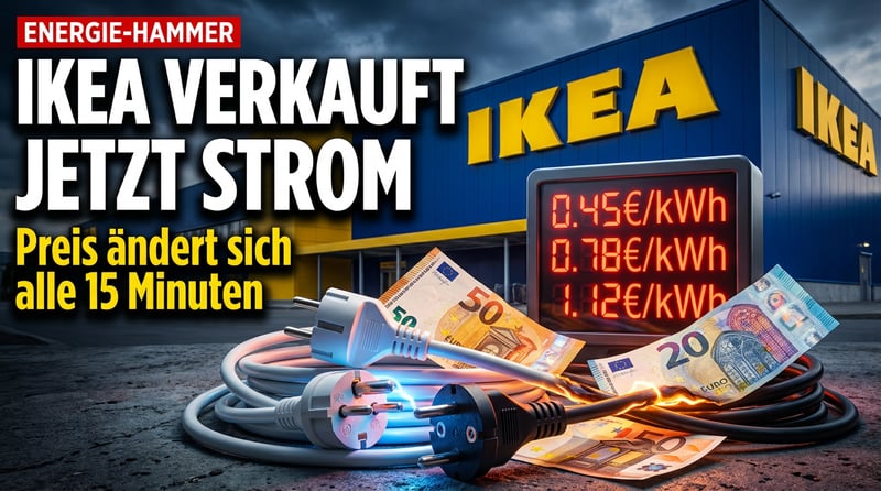 Ikea wird zum Stromversorger: Der schwedische Möbelriese greift nach deutschen Haushalten