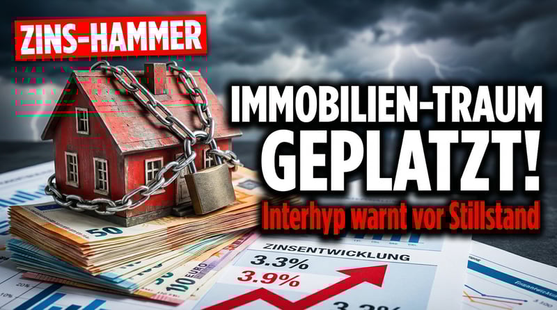 Immobilienmarkt in der Sackgasse: Interhyp dämpft Hoffnungen auf Preisaufschwung