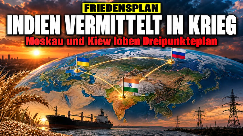 Indien als Friedensstifter? Modis Plan elektrisiert Moskau und Kiew