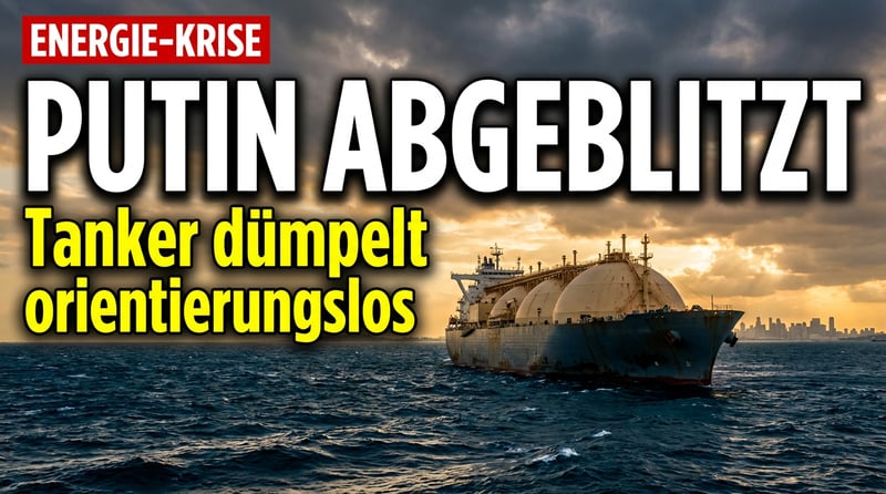 Indien lässt Putin abblitzen: Russisches Flüssiggas bleibt auf dem Meer liegen