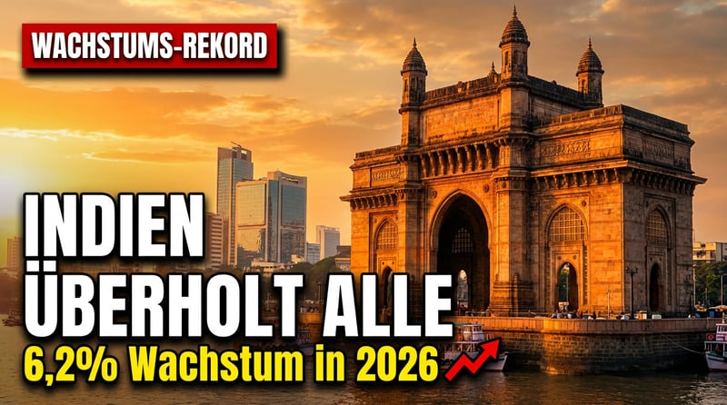 Indien überholt alle: Der Subkontinent wird zum Wachstumsmotor der Weltwirtschaft