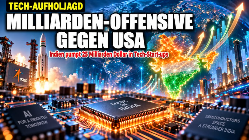 Indiens 25-Milliarden-Offensive: Tech-Aufholjagd gegen USA und China!