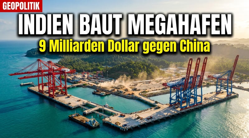 Indiens 9-Milliarden-Dollar-Megahafen: Neu-Delhi setzt Peking unter Druck