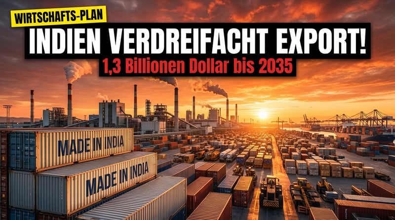 Indiens ambitionierter Exportplan: Kann das Schwellenland seine Wirtschaftsträume verwirklichen?