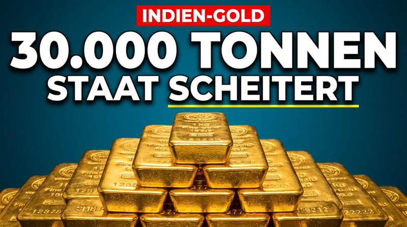 Indiens Goldschatz von 30.000 Tonnen: Warum der Staat gegen die Weisheit seiner Bürger machtlos ist