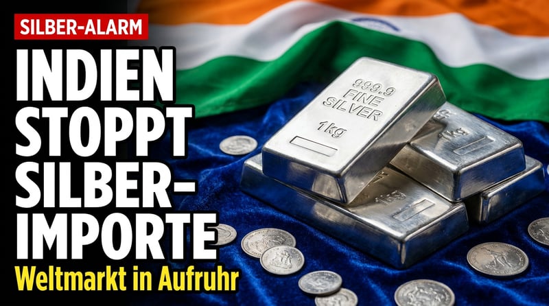 Indiens Notbremse beim Silber: Neu-Delhi drosselt Importe – wird das den Weltmarkt aufmischen?