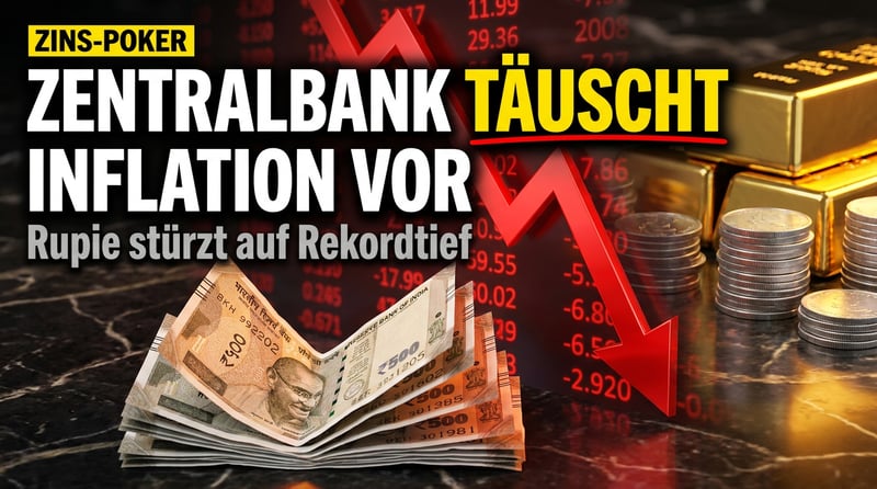 Indiens Notenbank friert die Zinsen ein – und blendet ausgerechnet Edelmetalle aus der Inflationsrechnung aus