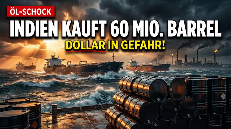 Indiens Öl-Deal mit Moskau: 60 Millionen Barrel russisches Rohöl und der schleichende Tod des Petrodollars