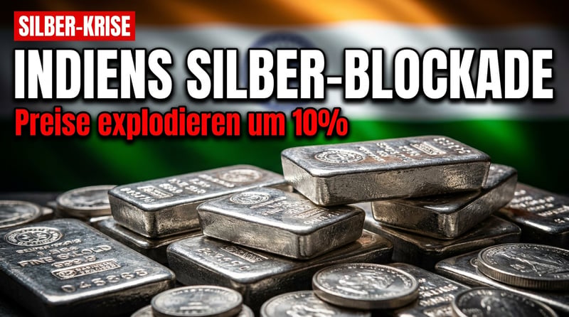 Indiens Silber-Blockade: Wie ein Staat im Alleingang den Weltmarkt aus dem Gleichgewicht bringt