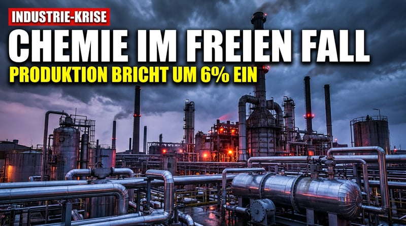 Industrie im Sinkflug: Deutschlands chemisches Herz schlägt immer schwächer