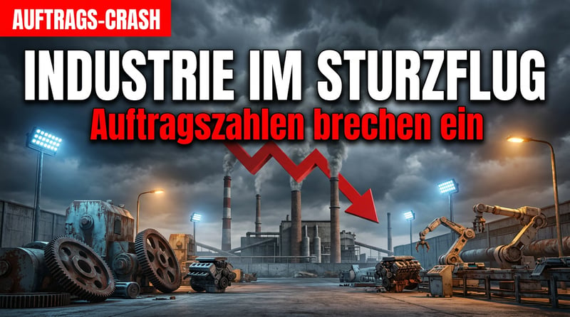 Industrie im Sinkflug: Wenn Aufträge wegbrechen, während die Politik die Augen verschließt
