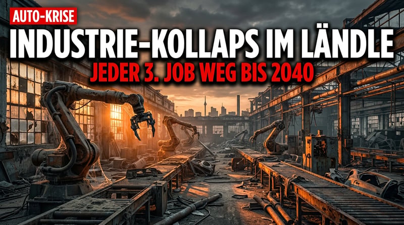 Industrielles Sterben im Musterländle: Wie das Autoland Baden-Württemberg zum nächsten Ruhrgebiet wird