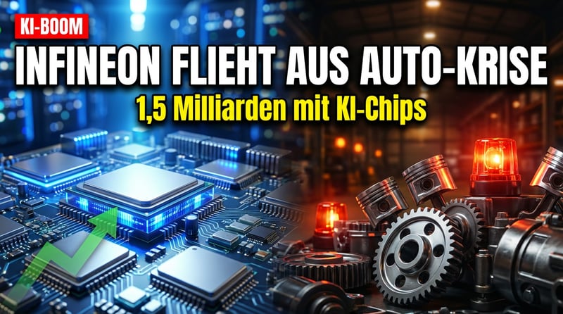 Infineon setzt auf KI-Boom: Deutscher Chipriese flüchtet aus dem Automobildesaster