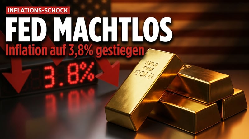 Inflation hält die Fed in Schach: Trumps Zollpolitik treibt die Preise – und Gold rückt ins Rampenlicht