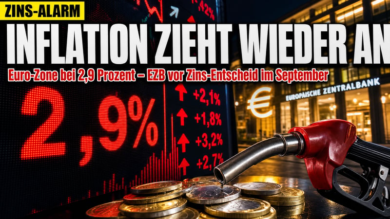 Inflation ist zurĂŒck: Droht der EZB jetzt der Zins-Hammer?