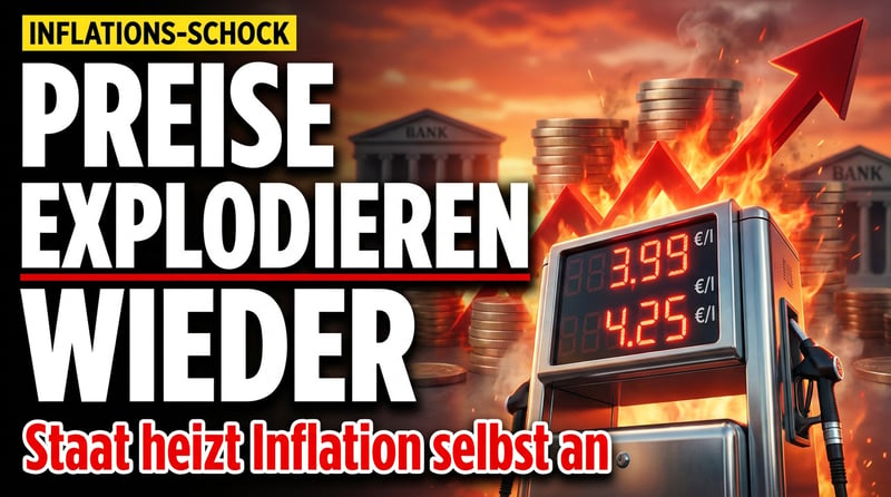 Inflation zurück auf 2,8 Prozent: Wie der Staat sich selbst als Brandbeschleuniger betätigt