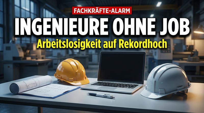 Ingenieure ohne Job: Deutschlands Elite flüchtet in die Selbständigkeit