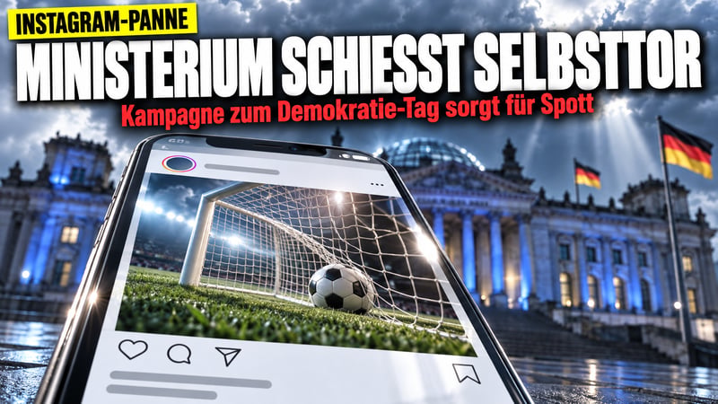 Instagram-Panne im Justizministerium: Das perfekte Eigentor