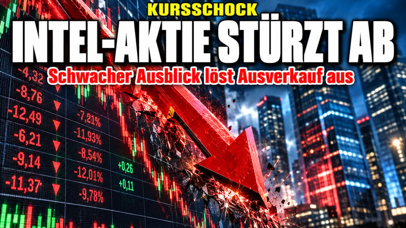 Intel-Absturz nach Börsenschluss: KI-Boom frisst das PC-Geschäft!