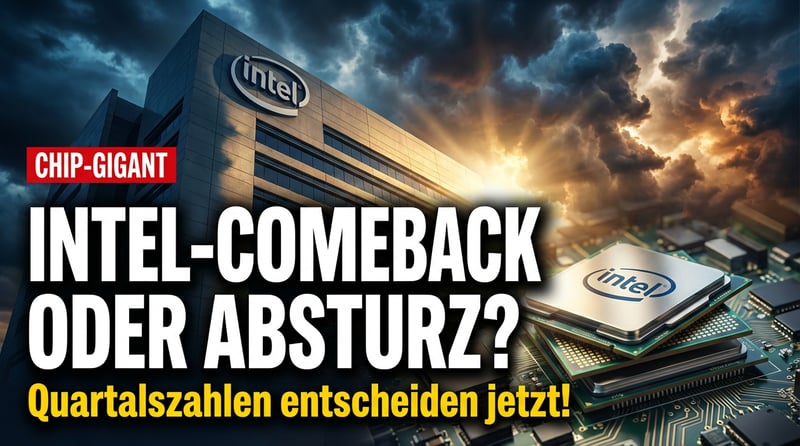 Intel vor entscheidenden Quartalszahlen: Kann der Chip-Riese sein Comeback vollenden?