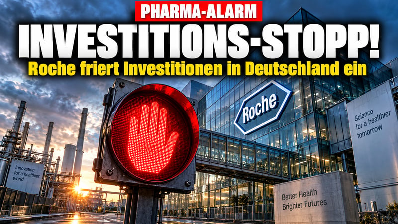 Investitions-Stopp bei Roche: Pharmariese zieht die Notbremse!