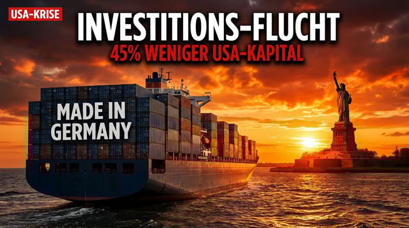Investitionsflucht aus den USA: Deutsche Unternehmen ziehen sich massiv zurück