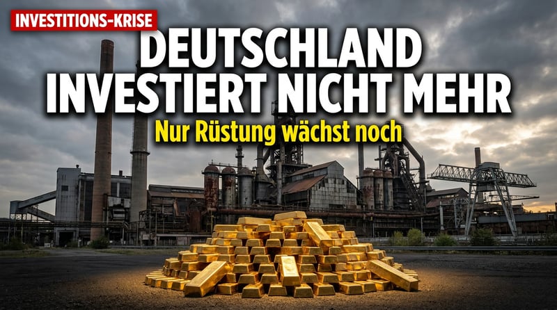 Investitionskrise mit Ansage: Wie Deutschland seine industrielle Substanz verspielt