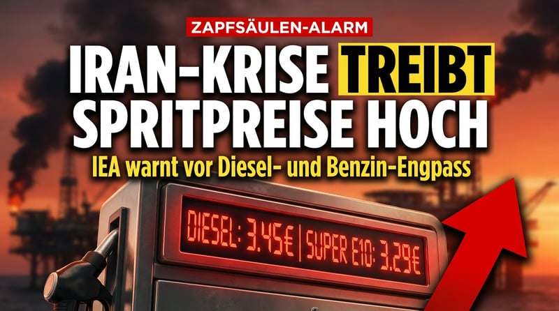 Iran-Krieg an der Zapfsäule: Wenn geopolitische Beben den deutschen Autofahrer treffen