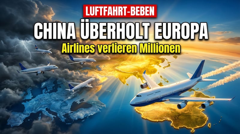 Iran-Krieg krempelt den Himmel um: Wie China Europas Airlines abhängt