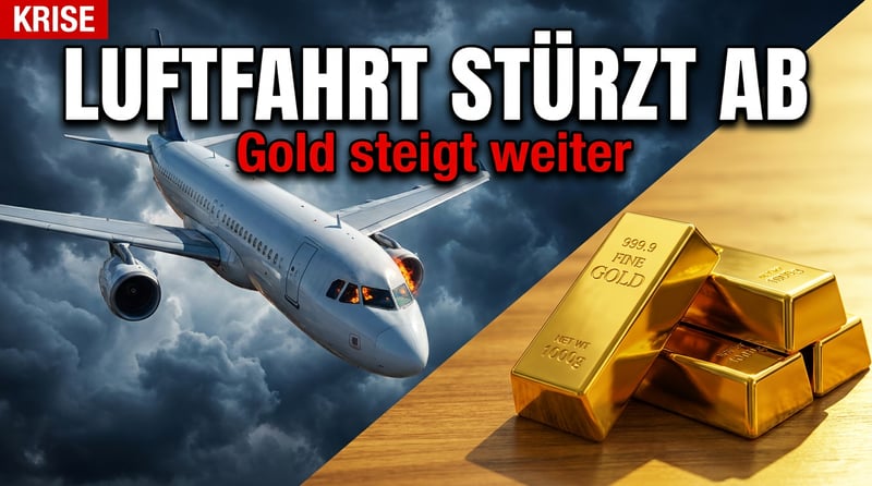 Iran-Krieg lässt Luftfahrtgewinne abstürzen – während Gold seinen Höhenflug fortsetzt