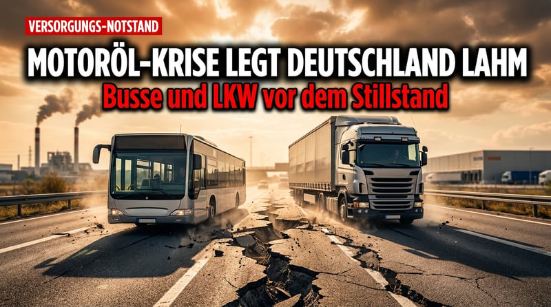 Iran-Krieg legt deutsche Lieferketten lahm: Jetzt droht der Kollaps von Nahverkehr und Logistik
