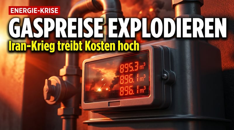 Iran-Krieg treibt Gaspreise: Verbraucher zahlen erneut die Zeche der Energiepolitik