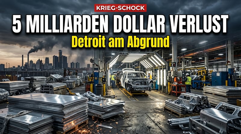 Iran-Krieg trifft Detroit mit voller Wucht: 5 Milliarden Dollar Schock für US-Autobauer