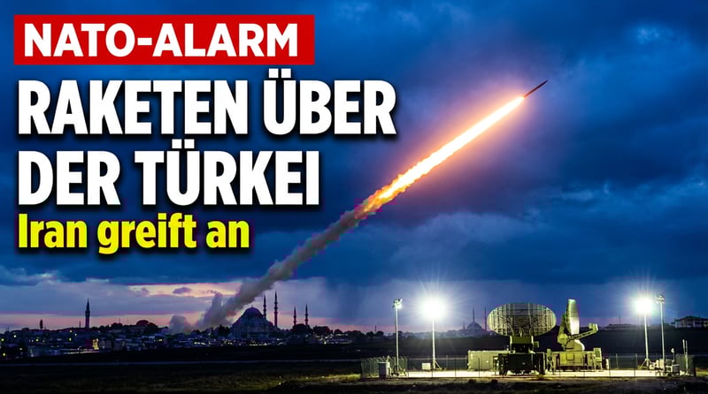 Iranische Raketen über der Türkei: Der Krieg klopft an die Tore der NATO