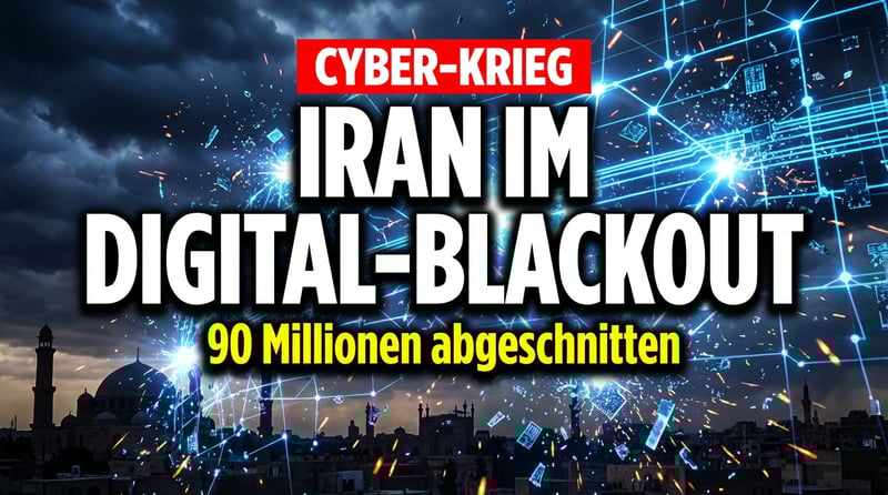 Irans Internet kollabiert: Cyberkrieg und Blackout im Schatten der Bomben